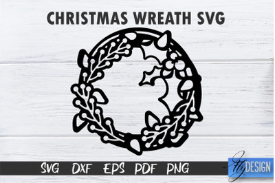 Christmas Wreath SVG | Xmas Designs | Christmas SVG