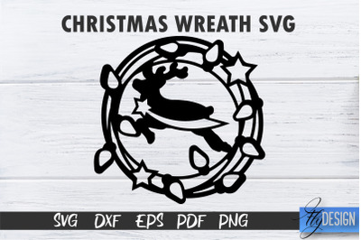 Christmas Wreath SVG | Xmas Designs | Christmas SVG