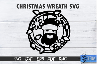 Christmas Wreath SVG | Xmas Designs | Christmas SVG