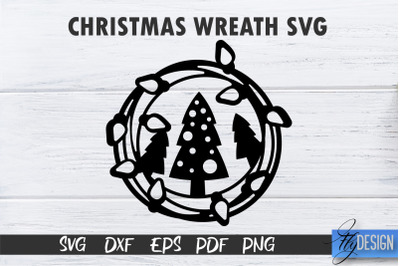 Christmas Wreath SVG | Xmas Designs | Christmas SVG