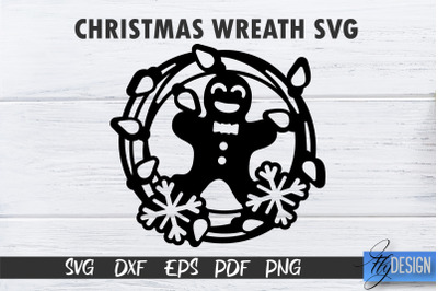 Christmas Wreath SVG | Xmas Designs | Christmas SVG