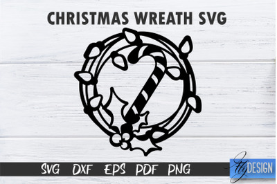 Christmas Wreath SVG | Xmas Designs | Christmas SVG