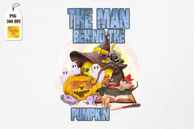 The Man Behind The Pumpkin Halloween