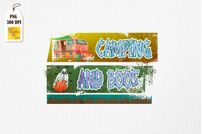 Camping and Boos Camping Halloween