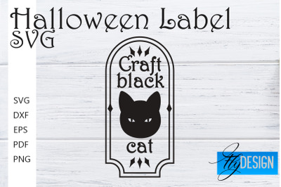 Halloween Labels SVG | Potion Labels | Vintage Bottle Labels