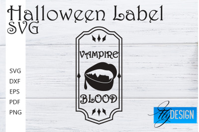 Halloween Labels SVG | Potion Labels | Vintage Bottle Labels