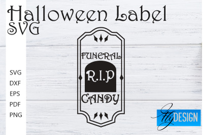 Halloween Labels SVG | Potion Labels | Vintage Bottle Labels