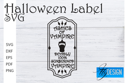 Halloween Labels SVG | Potion Labels | Vintage Bottle Labels