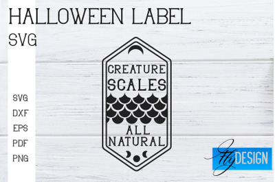 Halloween Labels SVG | Potion Labels | Vintage Bottle Labels