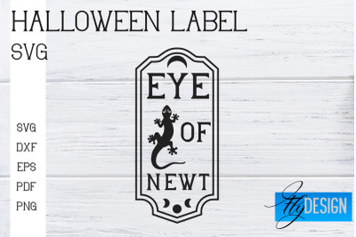 Halloween Labels SVG | Potion Labels | Vintage Bottle Labels