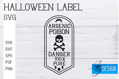 Halloween Labels SVG | Potion Labels | Vintage Bottle Labels