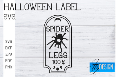 Halloween Labels SVG | Potion Labels | Vintage Bottle Labels