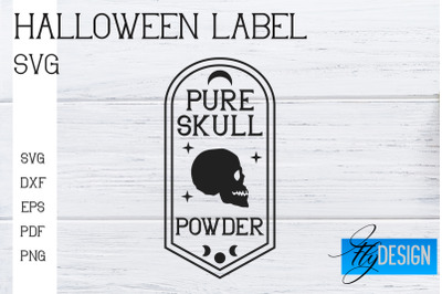 Halloween Labels SVG | Potion Labels | Vintage Bottle Labels