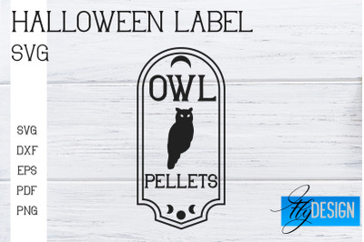 Halloween Labels SVG | Potion Labels | Vintage Bottle Labels