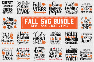 Fall SVG Bundle