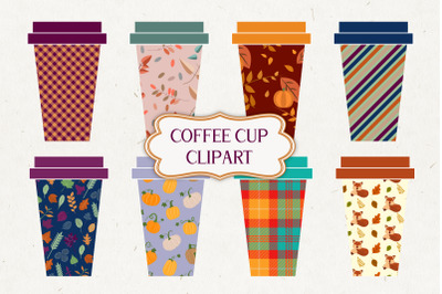 Fall Coffee Cup Clip Art
