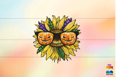 Halloween Sunflower