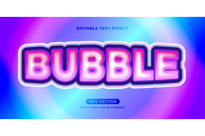 Bubble Gum text effect