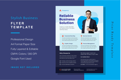 Stylish Business Flyer Template