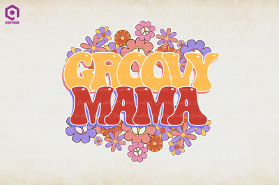 Groovy Mama Retro Hippie