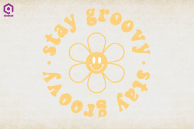 Stay Groovy Smiley Face