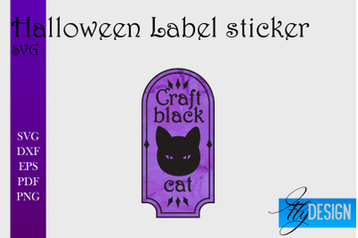 Halloween Labels Sublimation | Potion Labels | Vintage Bottle Labels