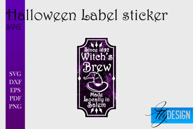 Halloween Labels Sublimation | Potion Labels | Vintage Bottle Labels