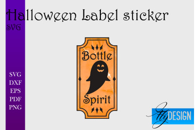 Halloween Labels Sublimation | Potion Labels | Vintage Bottle Labels