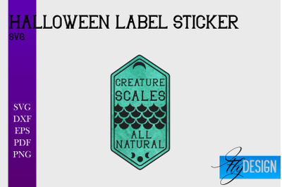 Halloween Labels Sublimation | Potion Labels | Vintage Bottle Labels