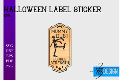 Halloween Labels Sublimation | Potion Labels | Vintage Bottle Labels