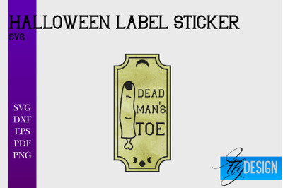 Halloween Labels Sublimation | Potion Labels | Vintage Bottle Labels