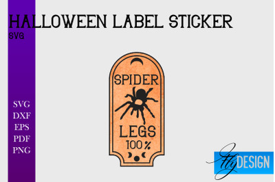 Halloween Labels Sublimation | Potion Labels | Vintage Bottle Labels