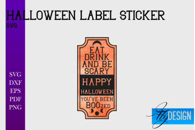 Halloween Labels Sublimation | Potion Labels | Vintage Bottle Labels