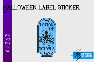 Halloween Labels Sublimation | Potion Labels | Vintage Bottle Labels