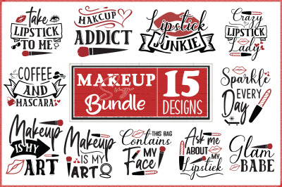 Makeup Svg Bundle 15 Design