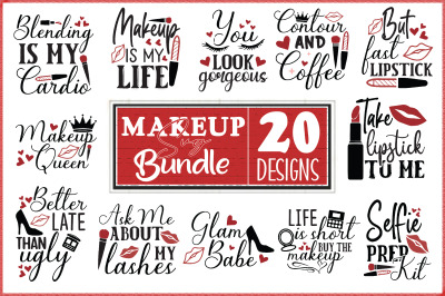 Makeup Svg Bundle 20 Design