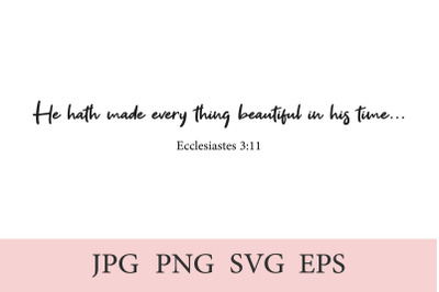 Christian Quote SVG&2C; PNG&2C; EPS&2C; JPG&2C; File for Cricut