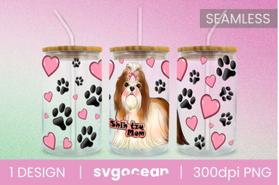 Shih-Tzu Can Glass PNG