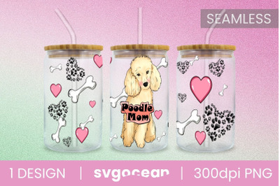 Poodle Can Glass PNG