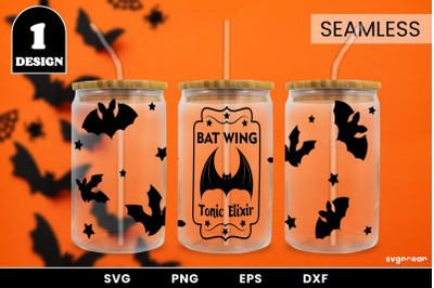 Halloween Libbey Wrap SVG