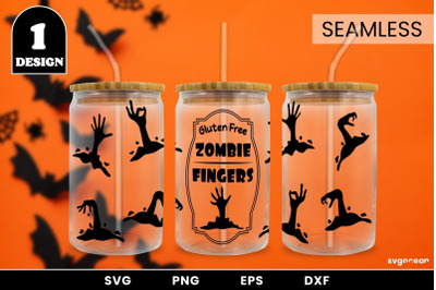 Zombie Can Glass SVG