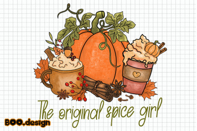 Autumn The Original Spice Girl Graphics
