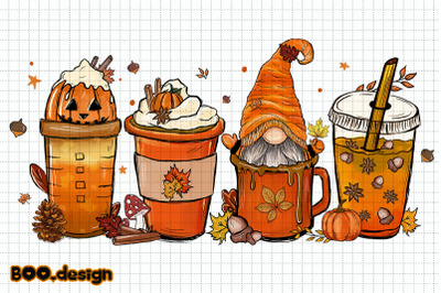 Pumpkin Autumn Coffee Graphics
