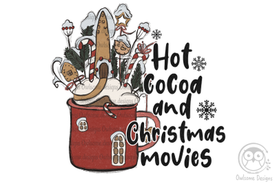 Hot Cocoa Christmas Sublimation