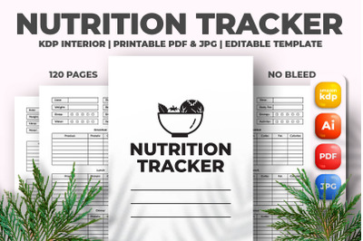 Nutrition Tracker KDP Interior