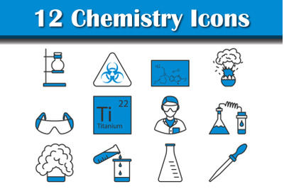 Chemistry Icon Set