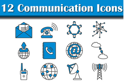 Communication Icon Set