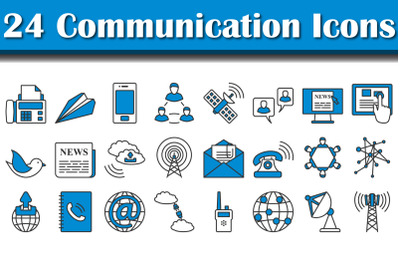 Communication Icon Set