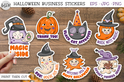 Halloween Business Stickers | Halloween Packaging Stickers