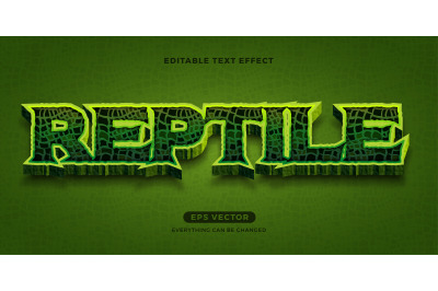 Reptile text effect